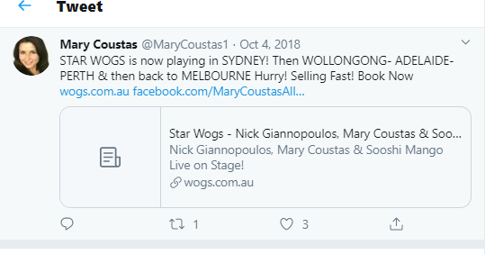 Her Tweet